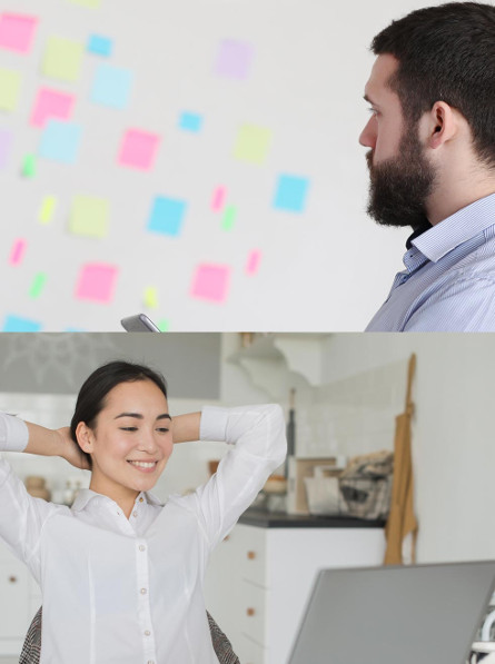 Les différents types de télétravail :